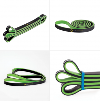 Эспандер 9-22,5 kg GU06 EXERCISE BAND HMS (black - lime)
